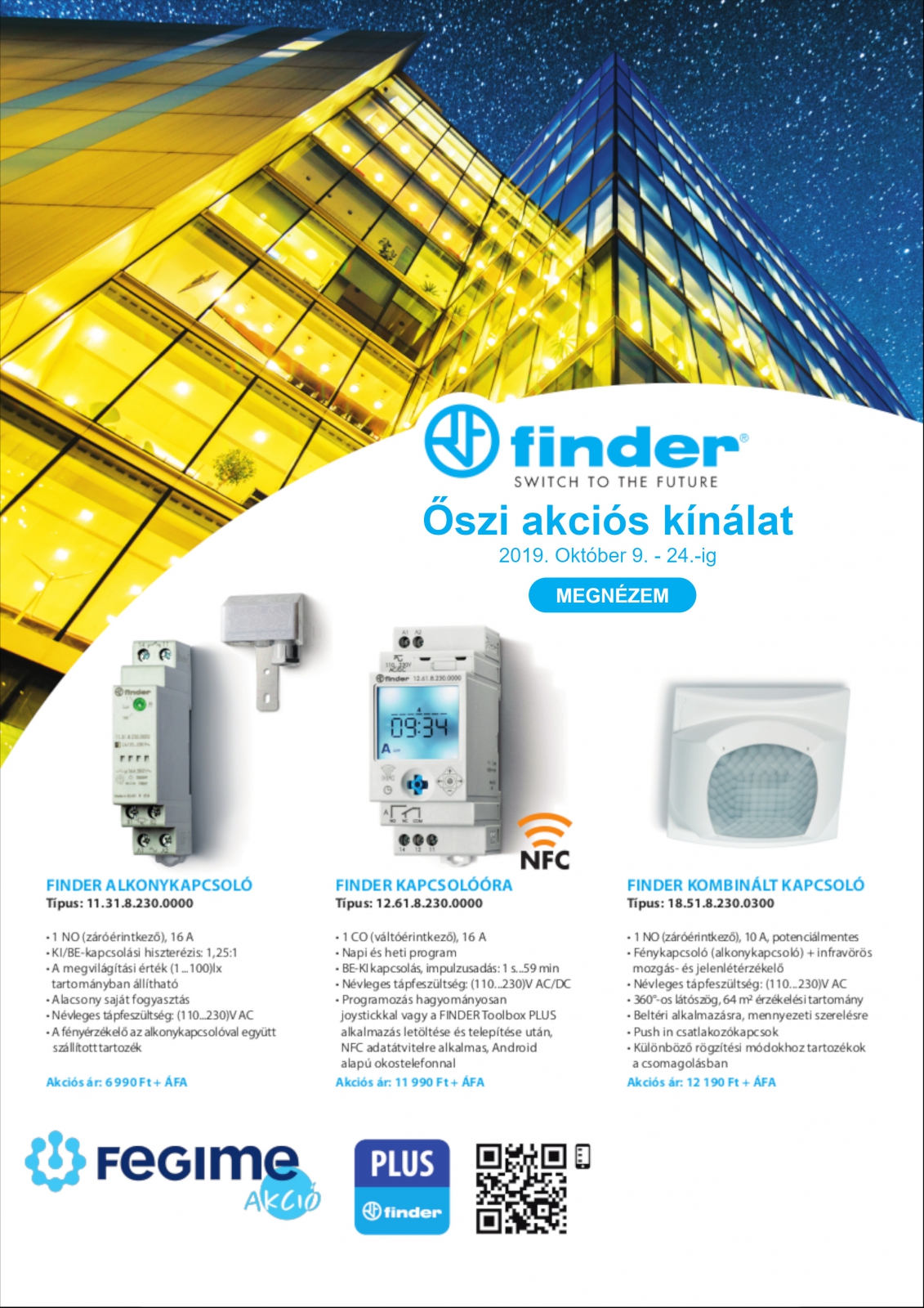 Finder őszi akciós kínálat 2019 Október