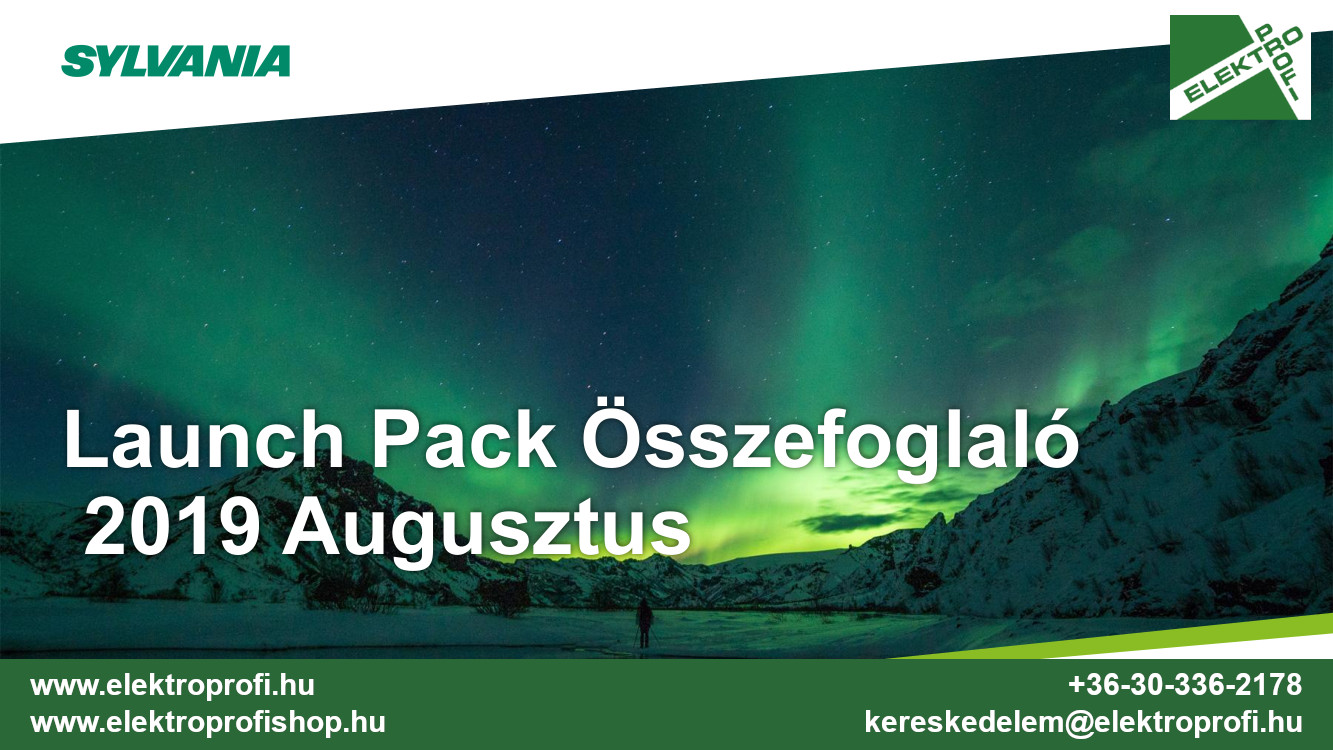 Sylvania Launch Pack Összefoglaló 2019 Augusztus