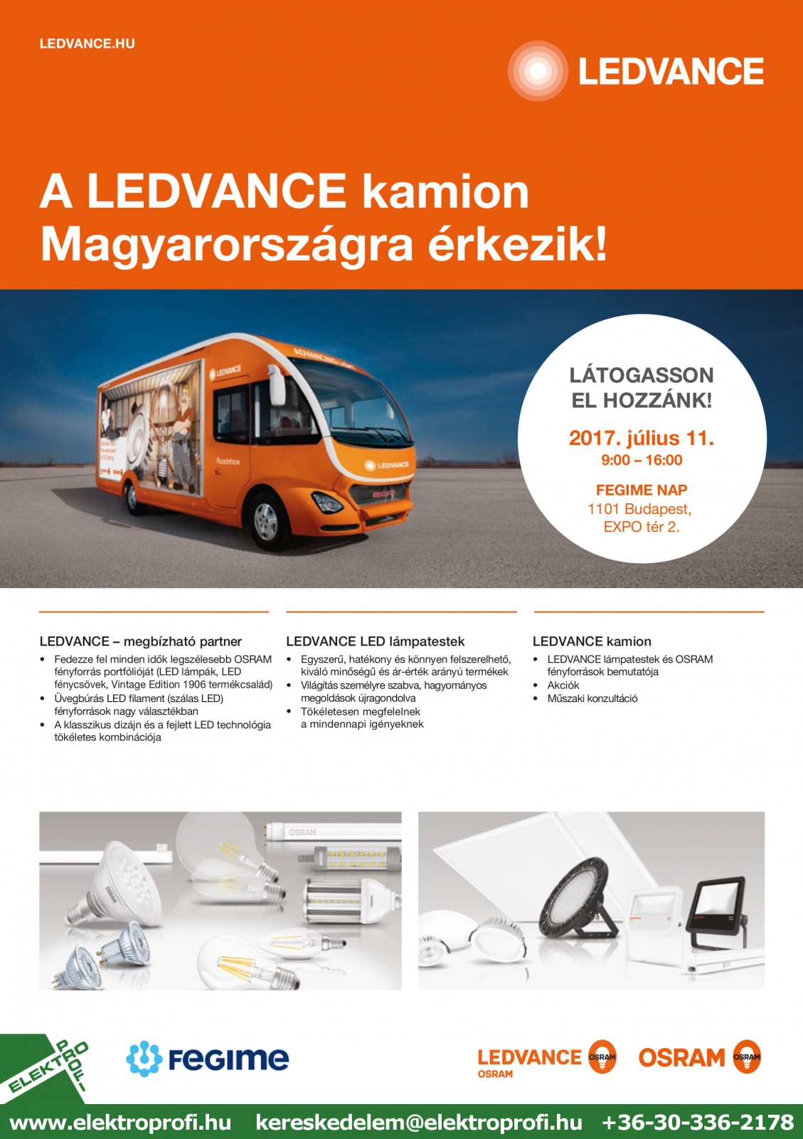 Ledvance kamion 2018