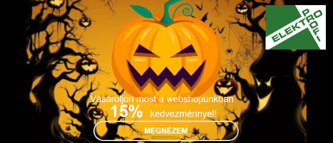 Szuper Halloweeni ajánlatunk! 2019