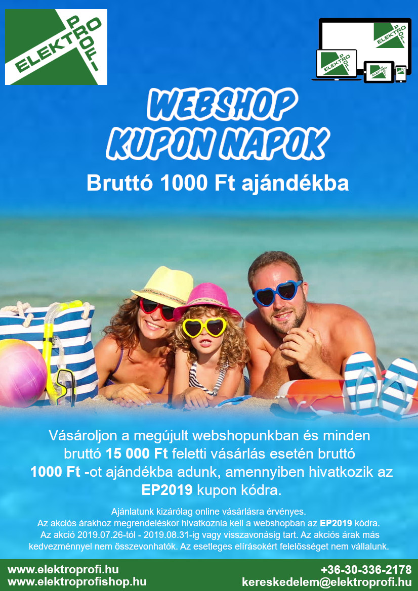 Nyári webshop akció